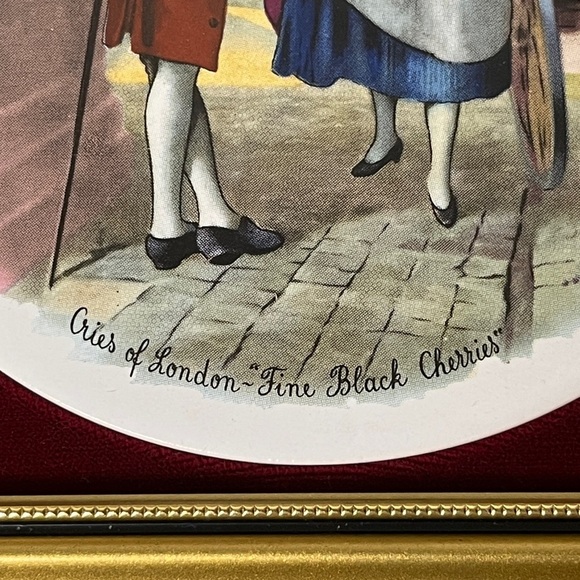 Genuine Staffordshire Ceramics Gold Frame Pair 18th Century Style Victorian Art - Picture 7 of 14